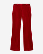 Pantalones Bootcut - Rojo - Mujer