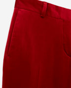 Pantalones Bootcut - Rojo - Mujer