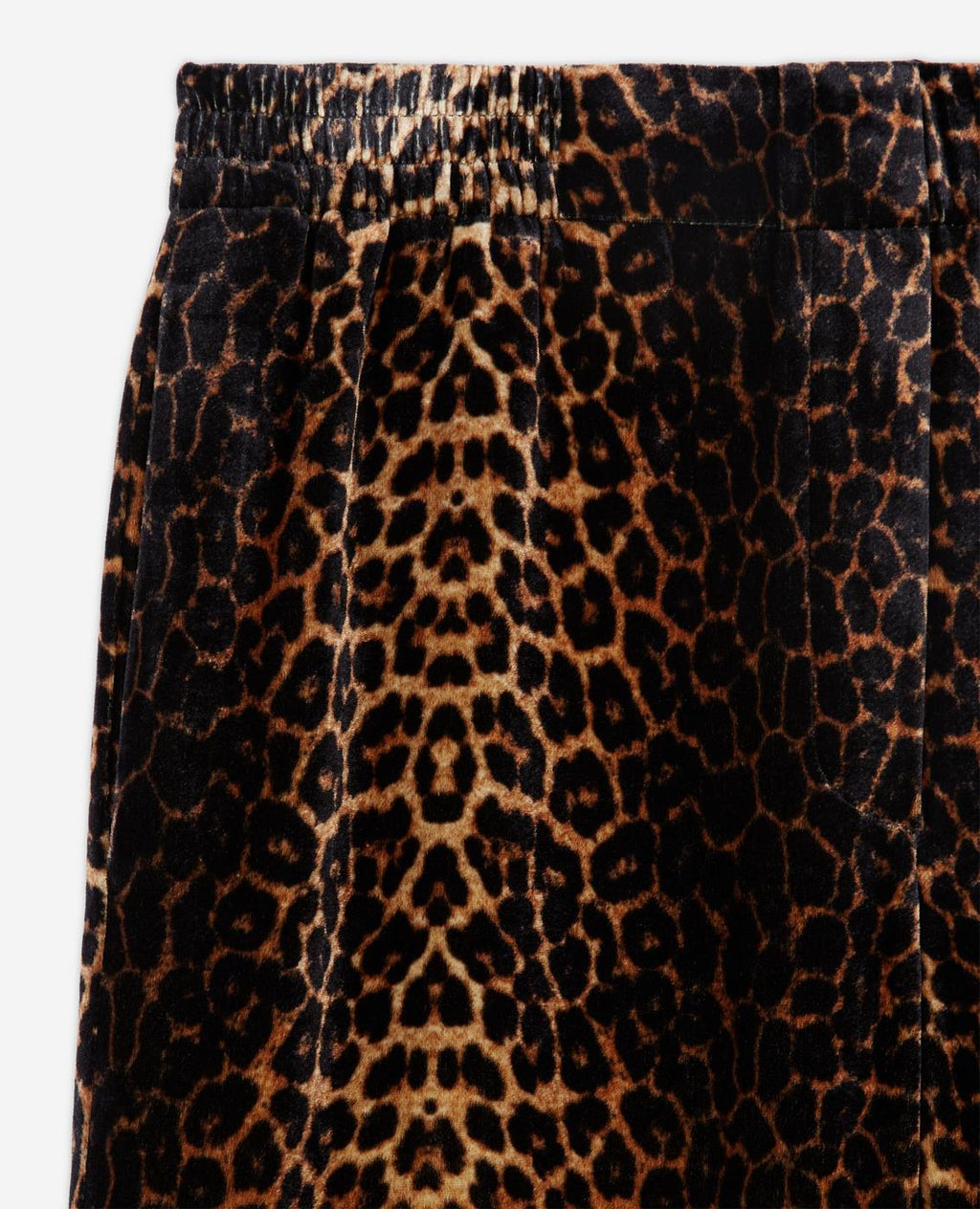 Stripy Leo Velvet Trousers - Women's