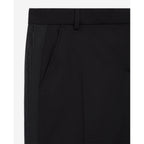 The Kooples - Pantalon Droit En Laine - Noir - Femme