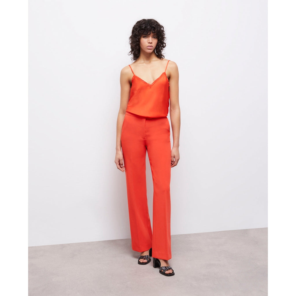 The Kooples - Pantalon De Costume Droit - Femme
