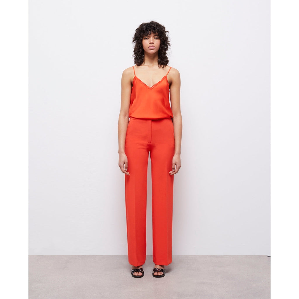 The Kooples - Pantalon De Costume Droit - Femme
