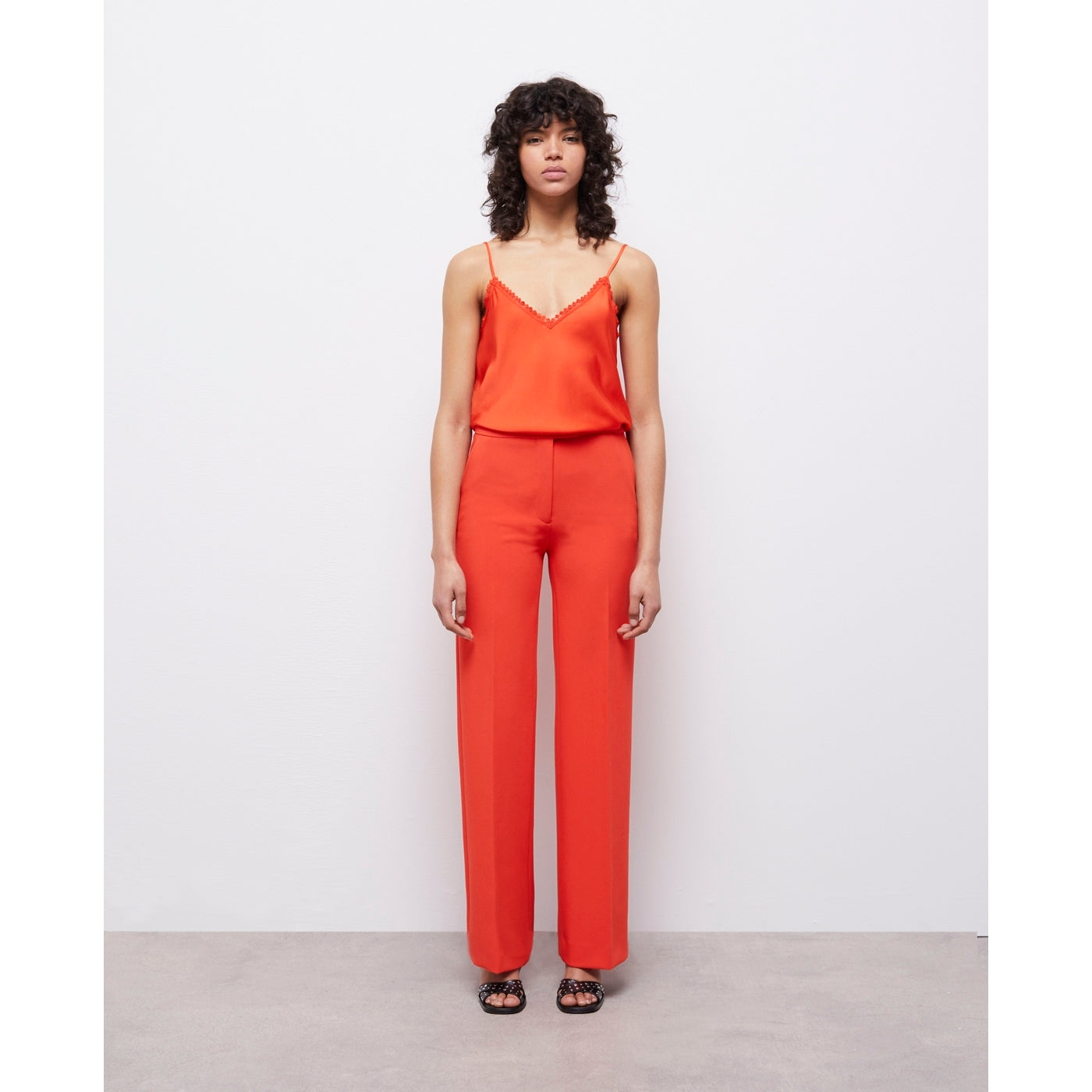 The Kooples - Pantalon De Costume Droit - Femme