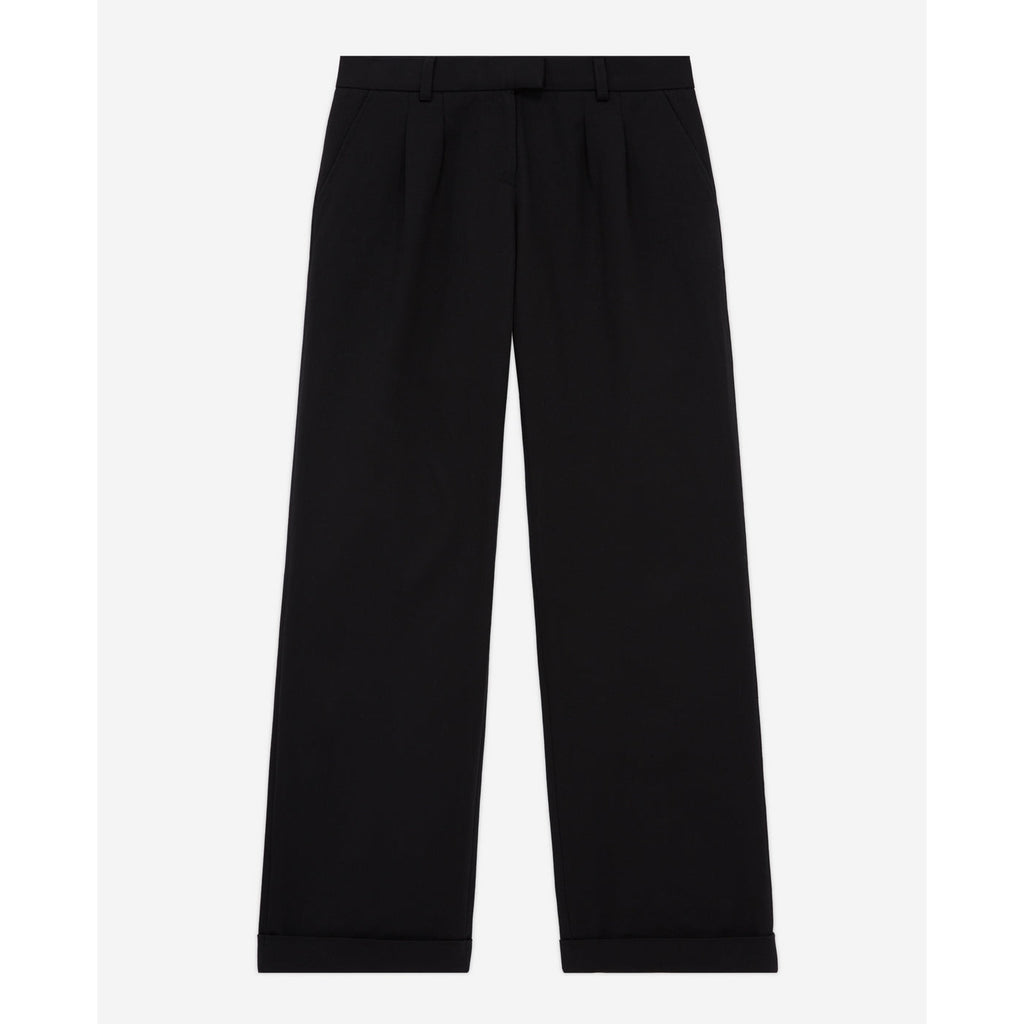 The Kooples - Wide-Leg Trousers - Black - Women