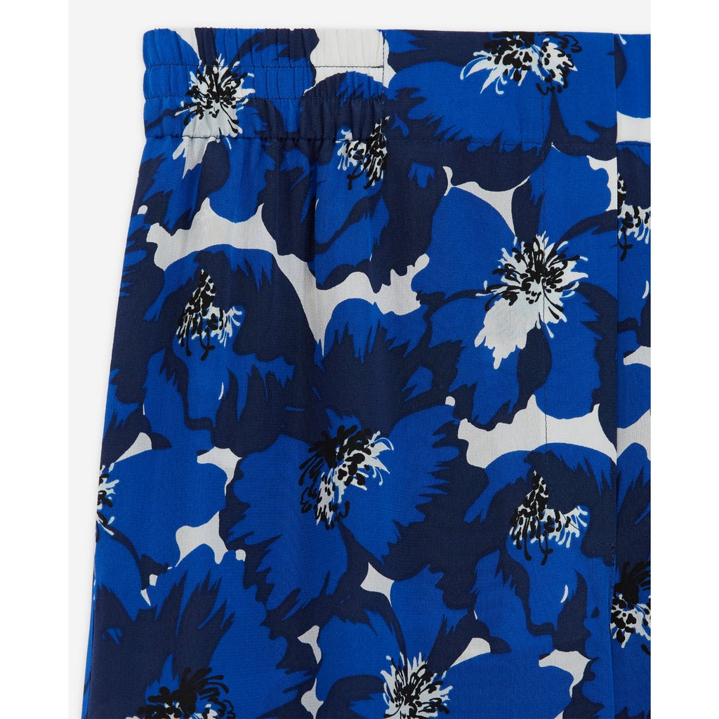 The Kooples - Pantalon En Soie - Bleu - Femme