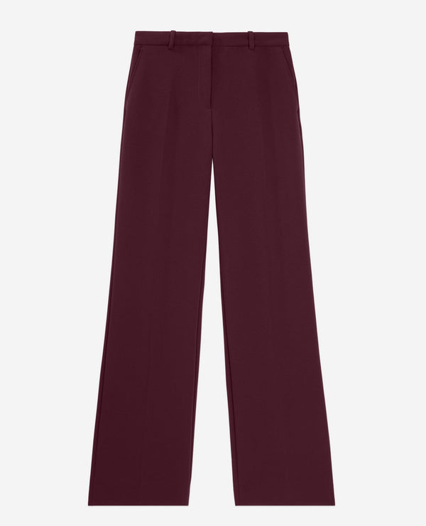 The Kooples - Pantalon De Costume - Bordeaux - Femme