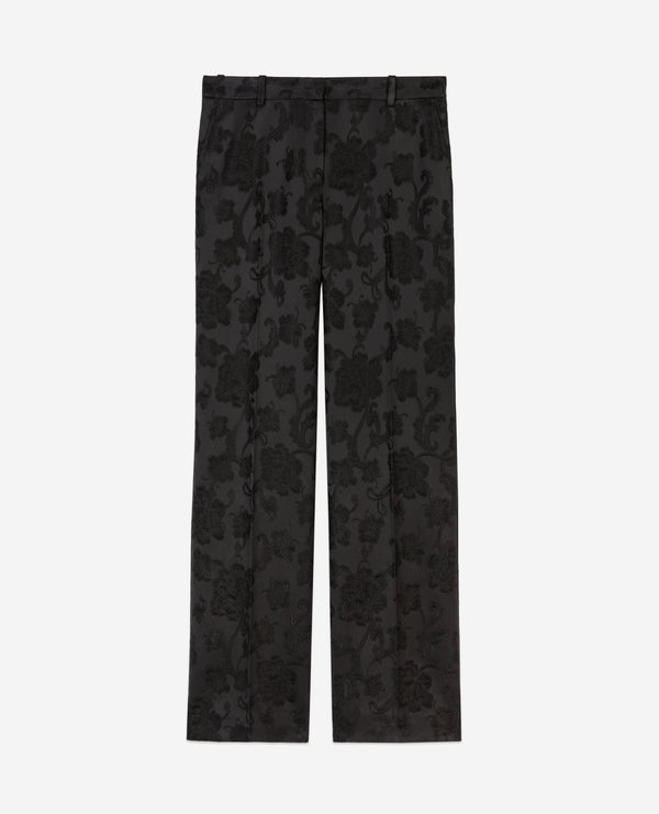 The Kooples - Pantalon met hoge taille van jacquard