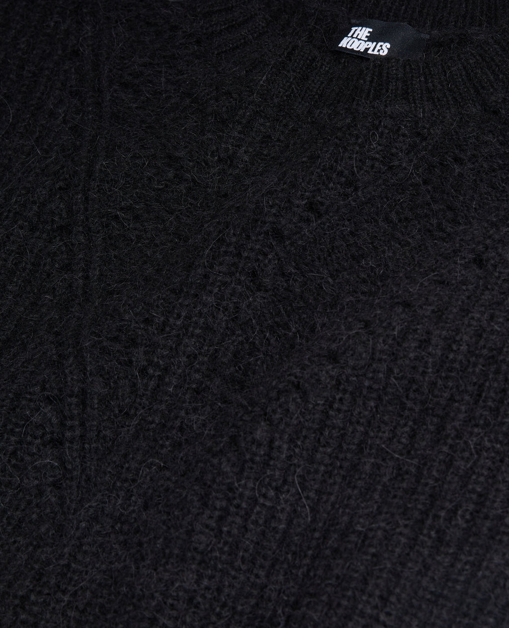 The Kooples - Pull En Laine Et Alpaga - Noir - Femme