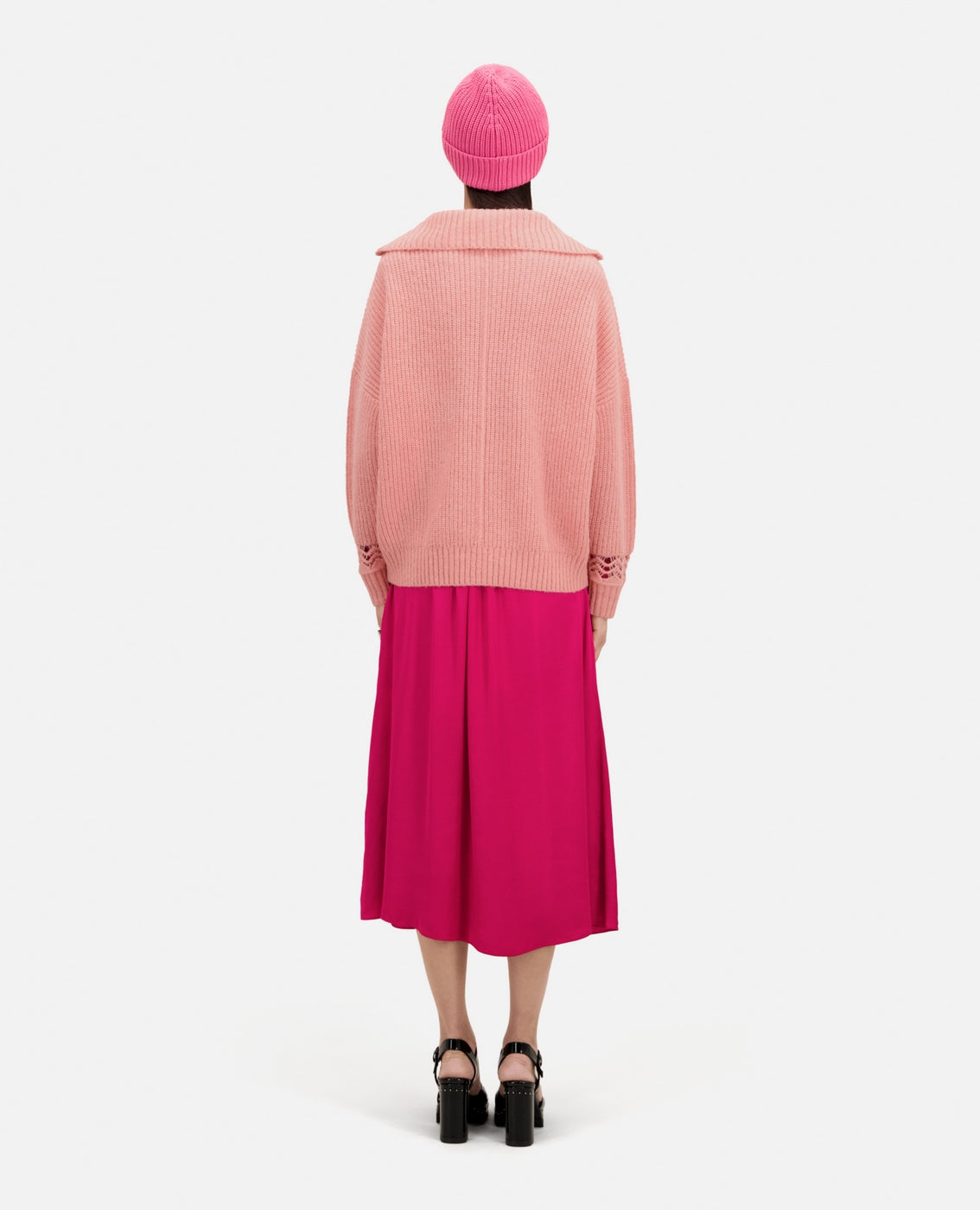 The Kooples - Pull En Laine Et Alpaga - Rose - Femme