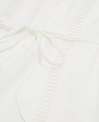 The Kooples - Short White Lightweight Dress with Embroidered Details - Women