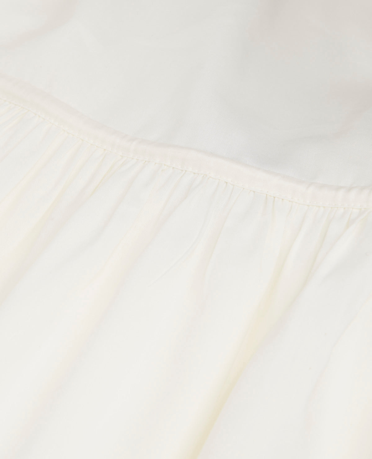 Long Ecru Summer Dress With Thin Straps - Women