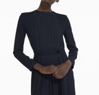 The Kooples - Robe Midi - Noir - Femme