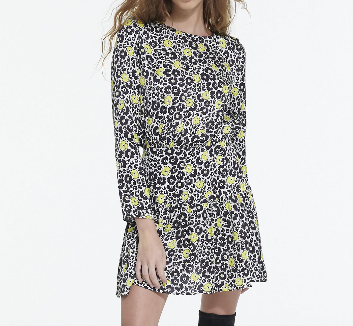 The Kooples - Skater Dress - White And Black - Women