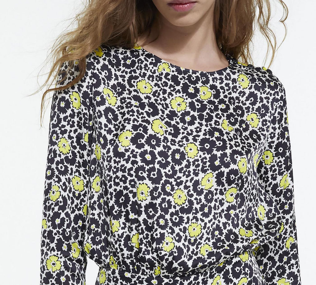 The Kooples - Skater Dress - White And Black - Women