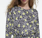 The Kooples - Skater Dress - White And Black - Women