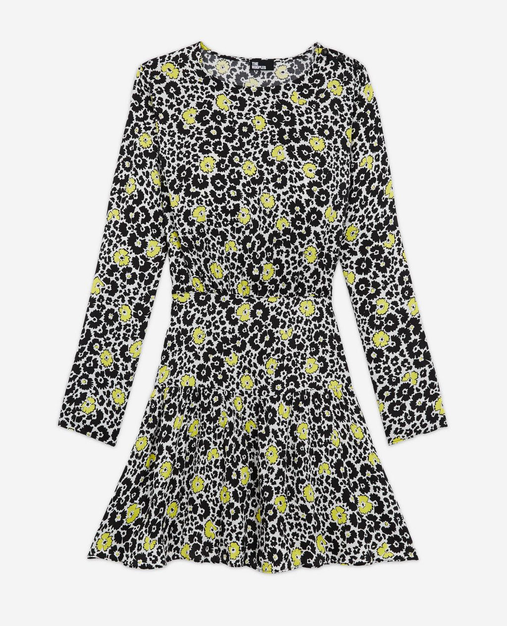 The Kooples - Skater Dress - White And Black - Women