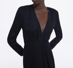 The Kooples - Long Dress - Black - Women