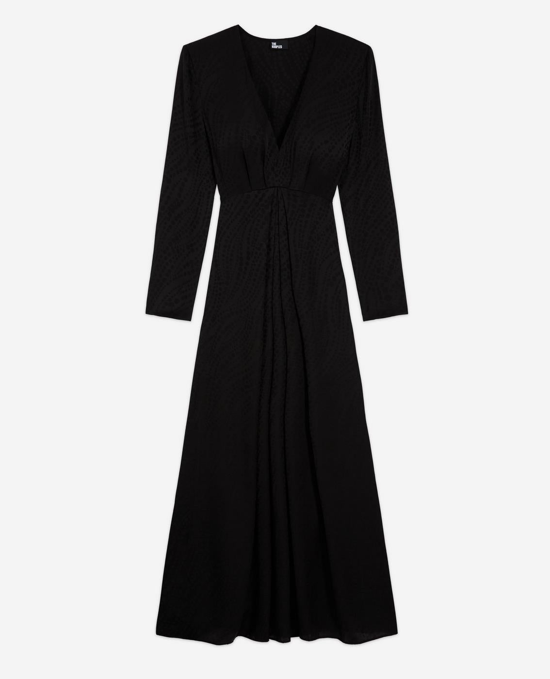 The Kooples - Long Dress - Black - Women