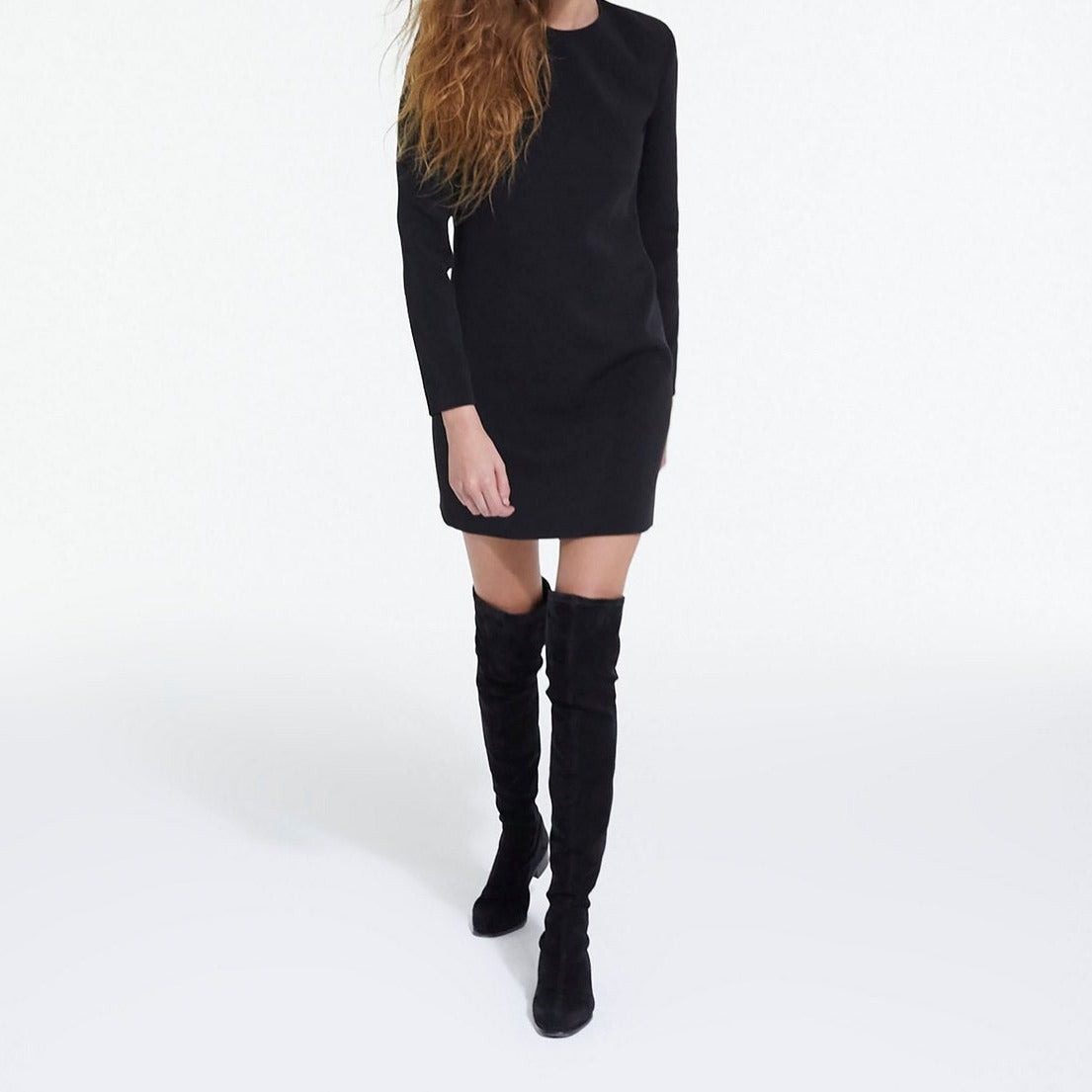 The Kooples - Robe Droite - Noir - Femme
