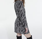 The Kooples - Robe Droite - Noir - Femme