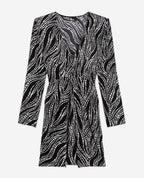 The Kooples - Robe Droite - Noir - Femme