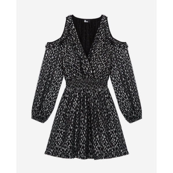 The Kooples - Skater Dress - Silver - Women