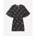 The Kooples - Robe Fourreau - Noir - Femme