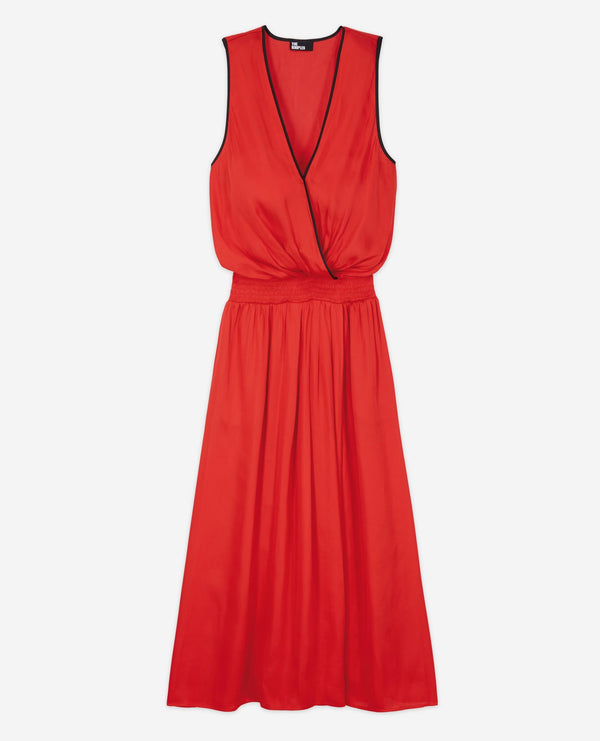 The Kooples - Long Dress - Red - Women