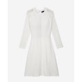 The Kooples - Robe Patineuse - Blanc - Femme