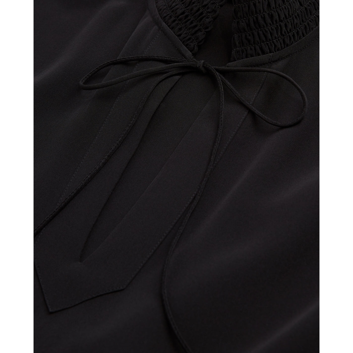 The Kooples - Robe Longue En Soie - Noir - Femme