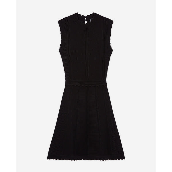 The Kooples - Robe Patineuse - Noir - Femme