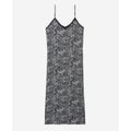 The Kooples - Robe Longue - Noir Et Blanc - Femme