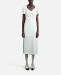 The Kooples - Robe Longue - Vert D'Eau - Femme