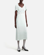 The Kooples - Robe Longue - Vert D'Eau - Femme