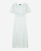 The Kooples - Robe Longue - Vert D'Eau - Femme