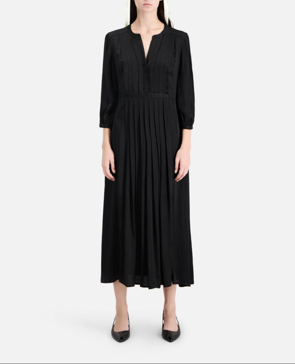 The Kooples - Vestido largo - Negro - Mujer