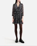 The Kooples - Robe Patineuse - Noir - Femme