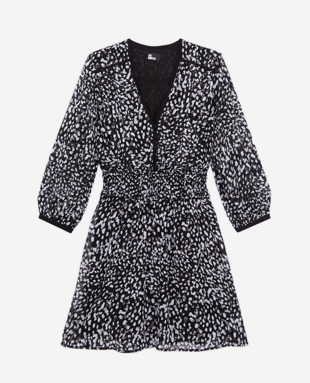 The Kooples - Robe Patineuse - Noir - Femme