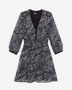 The Kooples - Robe Patineuse - Noir - Femme