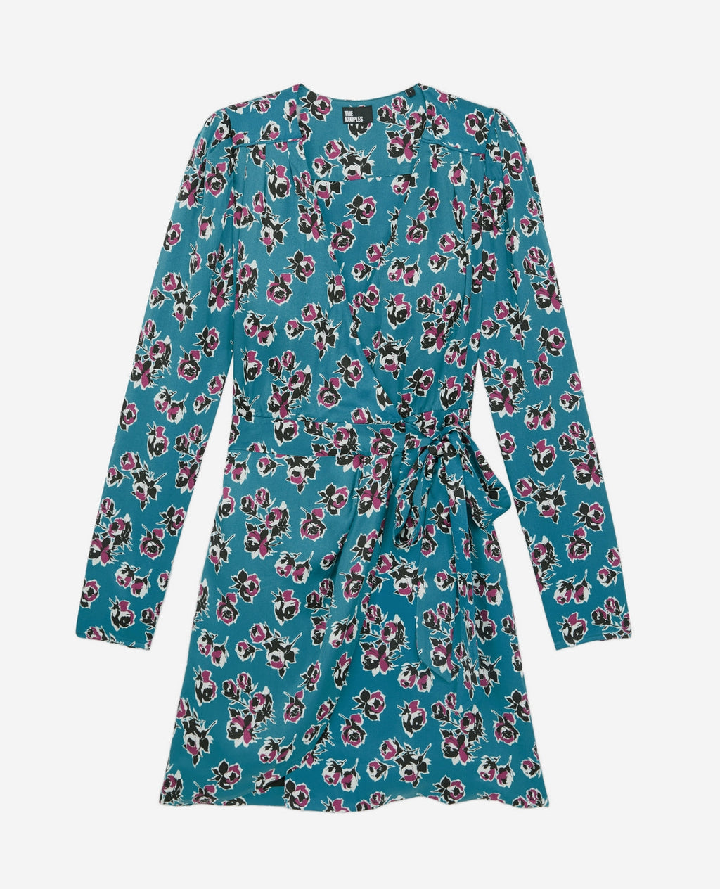 The Kooples - Vestido Patinador - Azul - Mujer