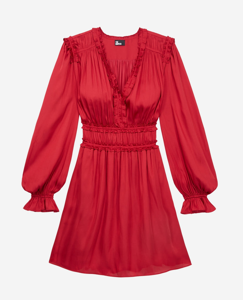 Robe Patineuse - Rouge - Femme