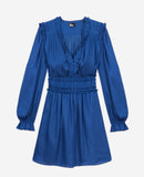 Robe Courte Plissee - Femme