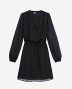 The Kooples - Vestido Patinador - Negro - Mujer