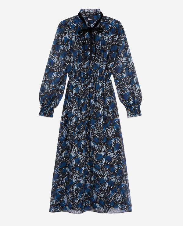 The Kooples - Long Dress - Blue - Women
