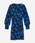 The Kooples - Vestido Cruzado De Seda - Negro - Mujer