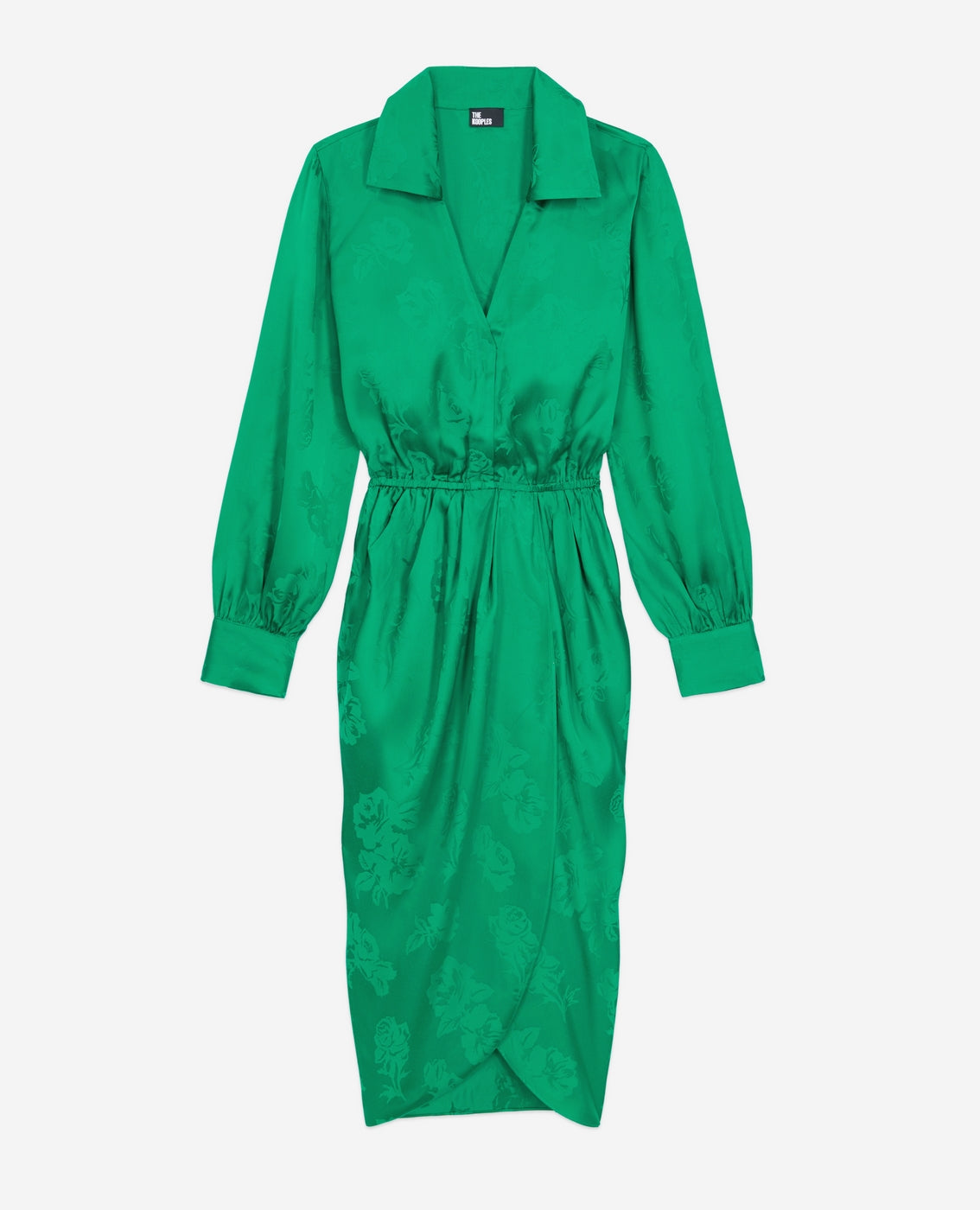 The Kooples - Midi Jacquard Wrap Dress - Women