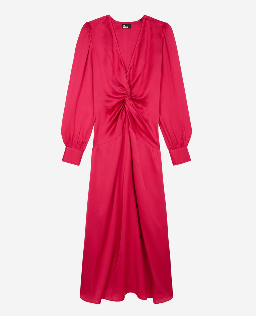 The Kooples - Robe Longue Nouee Manhce Longue