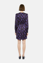 The Kooples - Tied Short Dress Long Sleeves