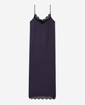 The Kooples - Vestido Camisón Con Encaje