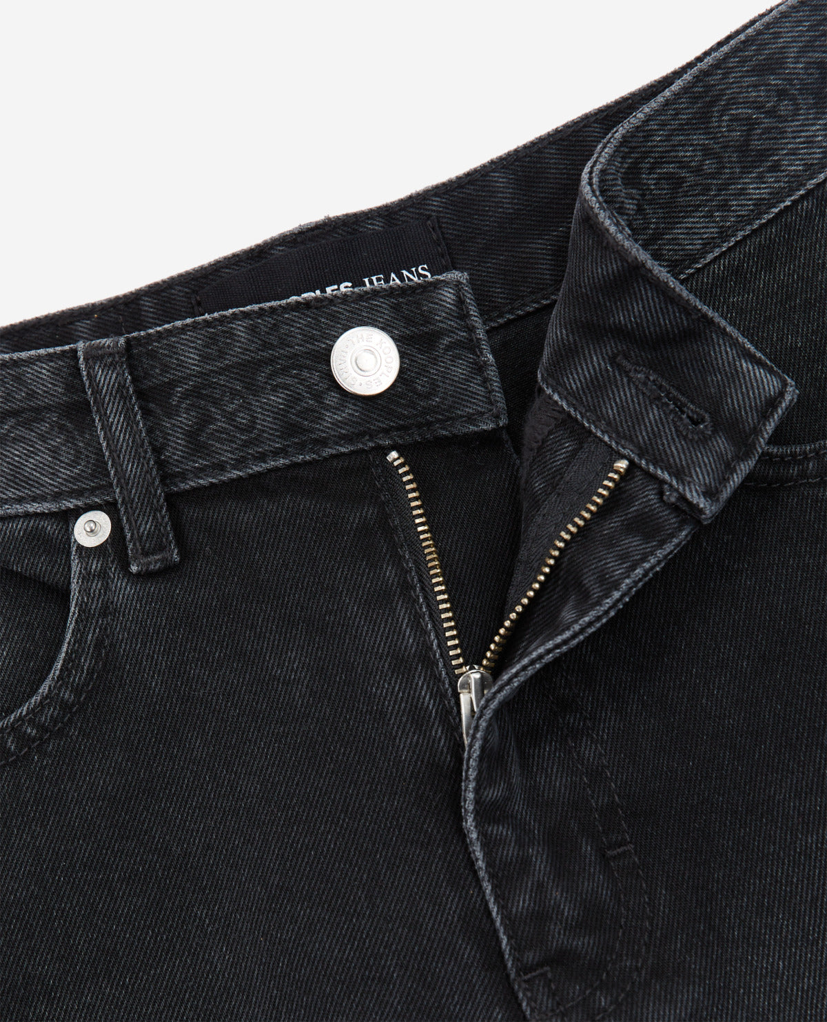 Mom Cut Shorts - Washed Black - Women